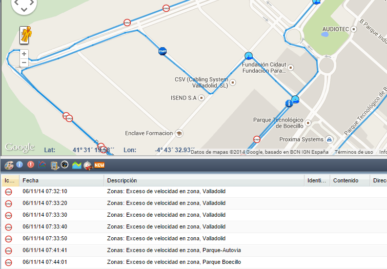 Zonas de velocidad controlada